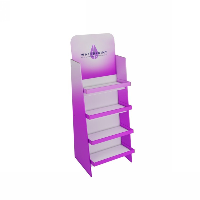 Espositore da terra 4 ripiani inclinato PARANA